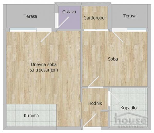 Slika 11 - Stan,NOVI SAD,CENTAR,kv: 42.00, € 145000, ID: 1065852