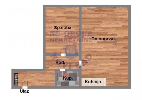 Slika 6 - 567826-Na prodaju odličan jednoiposoban stan na Telepu. 