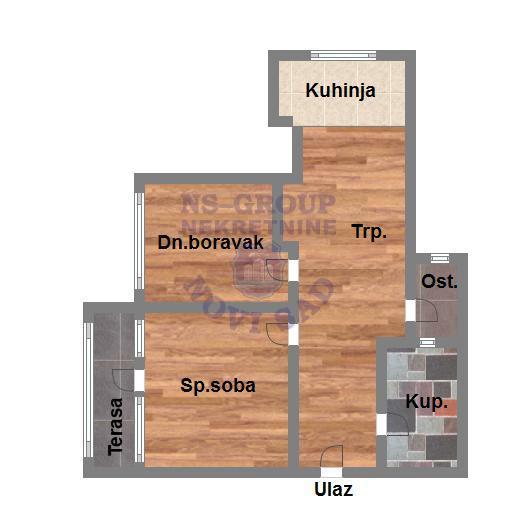 Slika 8 - 570869-Predstavljamo vam komforan dvosoban stan u starogradnji