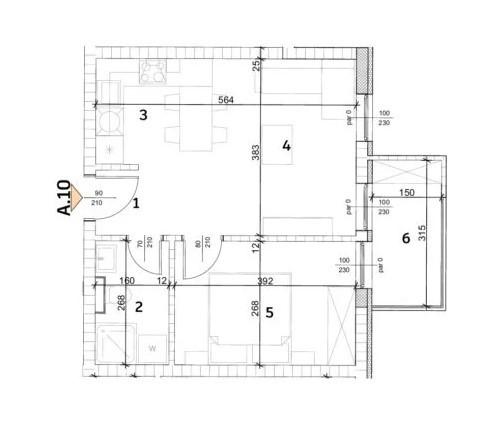 Glavna slika -Stan,NOVI SAD,TELEP,kv: 40.00, € 125000, ID: 1059511