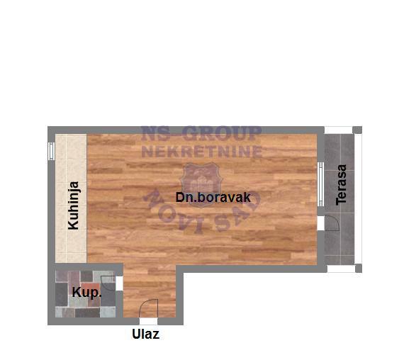 Slika 9 - Garsonjera na jednoj od najtraženijih lokacija u gradu