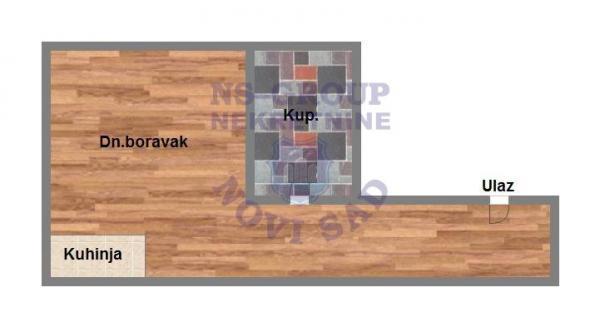 Glavna slika -Prodaja stana, 23m2, Telep Novi Sad