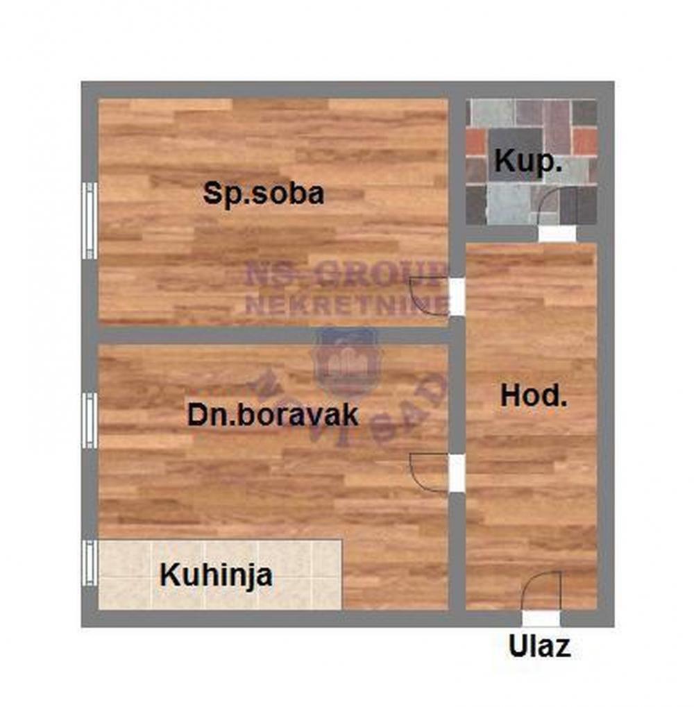 Glavna slika -Kompletno renoviran stan sa parking mestom- Cara Dušana!
