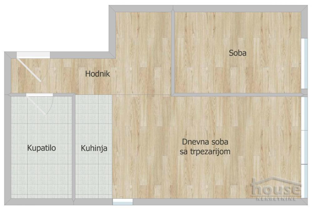 Slika 11 - Stan,NOVI SAD,GRBAVICA,kv: 44.00, € 150000, ID: 1065826