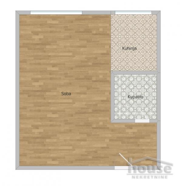 Slika 7 - Stan,NOVI SAD,BULEVAR,kv: 25.00, € 72800, ID: 1065903