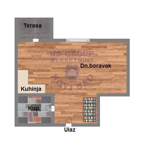 Slika 5 - 572189-Odlična nova garsonjera u ponudi! 