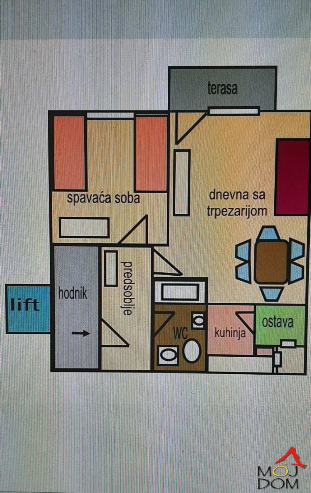 Slika 11 - Stan,NOVI SAD,NOVA DETELINARA,kv: 51, € 154500, ID: 1024821