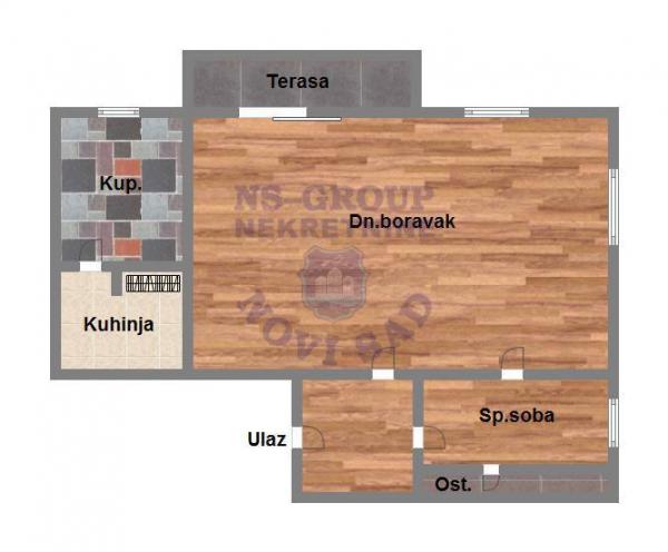 Slika 5 - Prodaja stana, 73m2, Spens Novi Sad Novi Sad