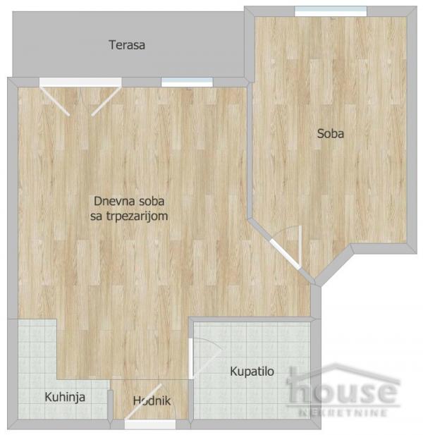 Slika 11 - Stan,NOVI SAD,BULEVAR EVROPE,kv: 41.00, € 119000, ID: 1065978