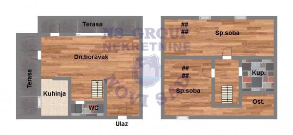 Slika 11 - Trosoban, 65m2, Bulevar Evrope Novi Sad, ima lift