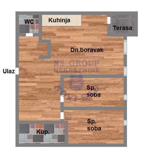 Glavna slika -Na prodaju stanovi različitoh struktura!