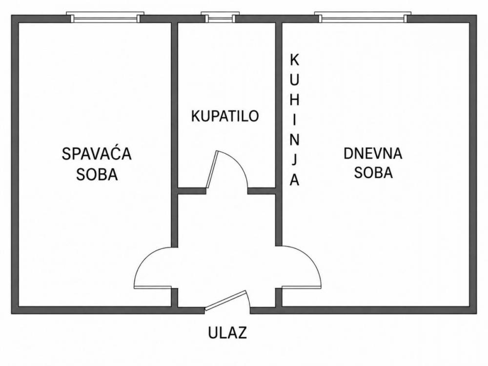 Slika 9 - Jednoiposoban stan 37m renoviran Bul. Kralja Petra I