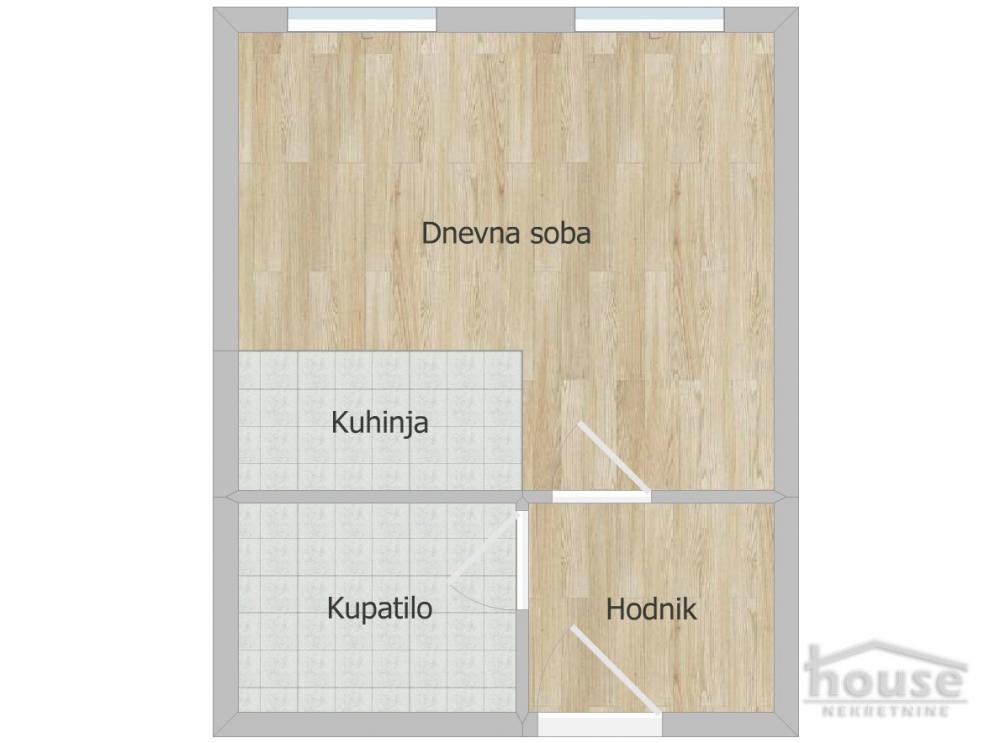 Slika 9 - Stan,NOVI SAD,BULEVAR EVROPE,kv: 26.00, € 86410, ID: 1066002