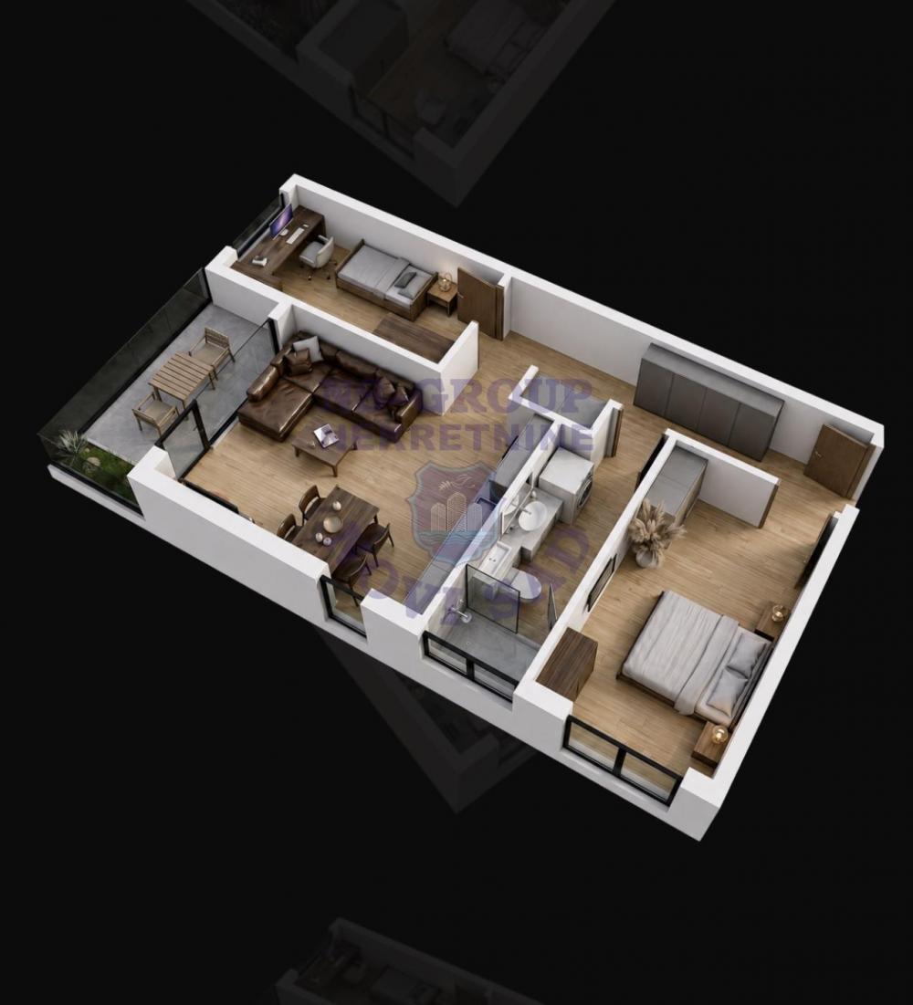 Glavna slika -Trosoban, 54m2, Adice Novi Sad