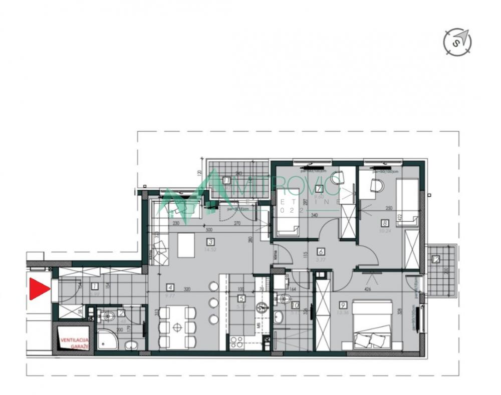 Slika 10 - Novi Sad, Telep - Četvorosoban stan 87m2 sa povratom PDV 