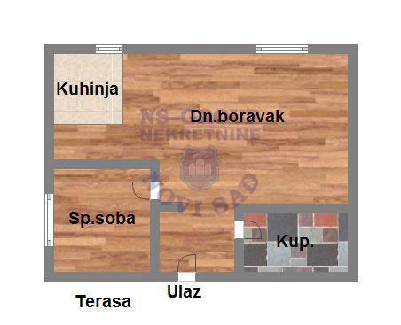 Slika 1 - Odličan jednoiposoban stan u srcu Sajlova. šifra - 571747