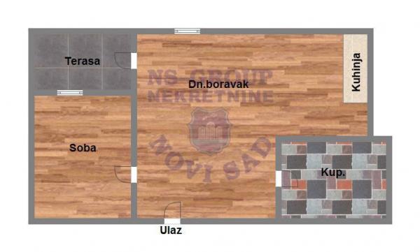 Slika 1 - Predstavljamo vam odličan stan od 41m2 u izgradnji koji se izdvaja kvalitetom gradnje, pažljivo odabranom opremom i funkcionalnim rasporedom prostorija.