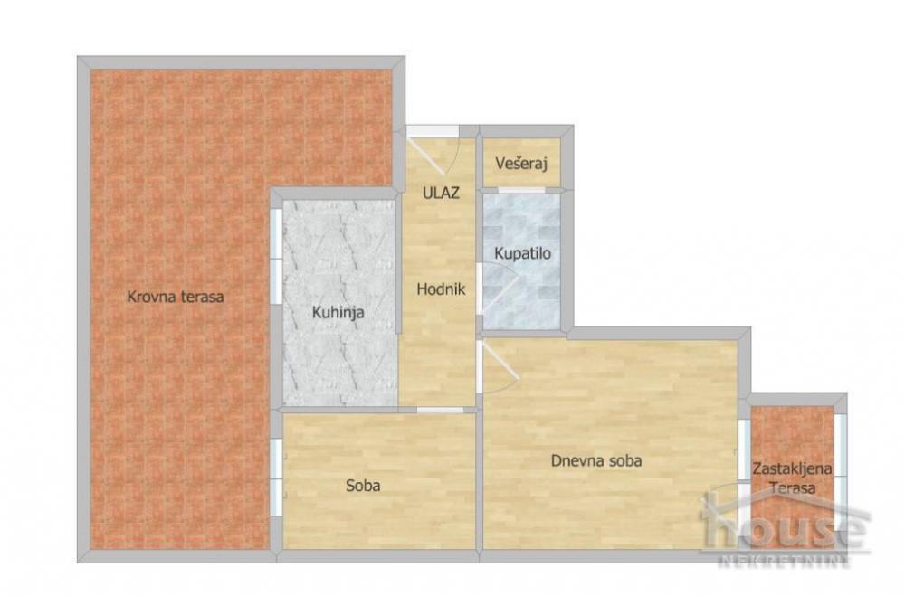 Glavna slika -Stan,NOVI SAD,GRBAVICA,kv: 33.00, € 120000, ID: 1066059