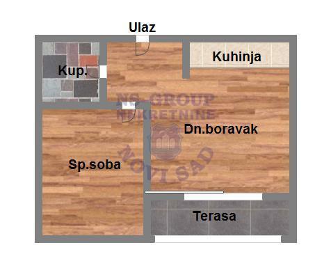 Glavna slika -Odličan stan u izgradnji! 43m2