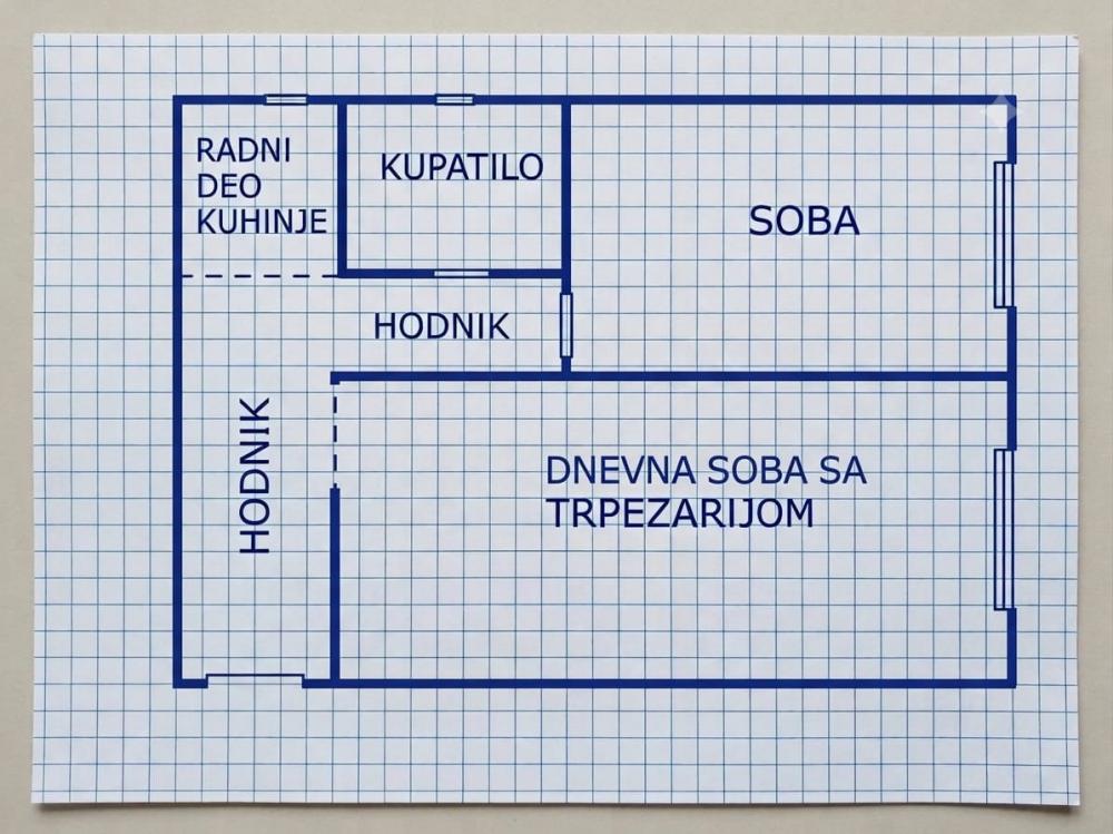 Slika 7 - Stan,NOVI SAD,CENTAR,kv: 40.00, € 121600, ID: 1059606