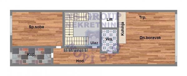 Glavna slika -Bulevar patrijarha Pavla 52m2