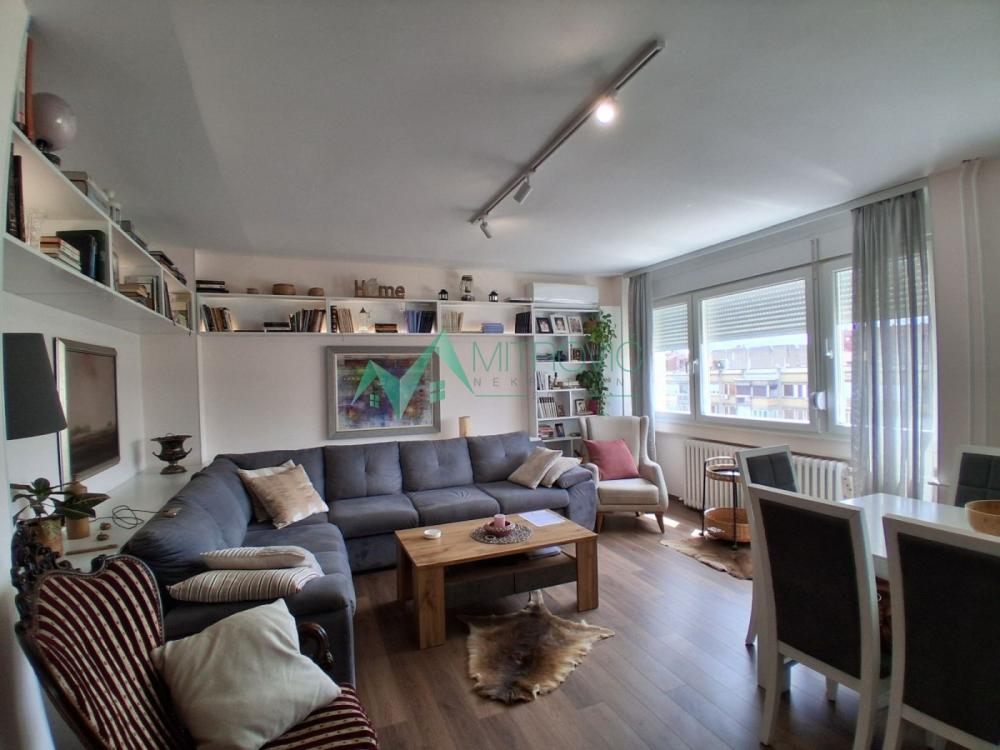 Slika 1 - TROSOBAN STAN 76m² – BULEVAR OSLOBOĐENJA – MOGUĆNOST ČETVOROSOBNOG (šifra nekretnine  1004560) 