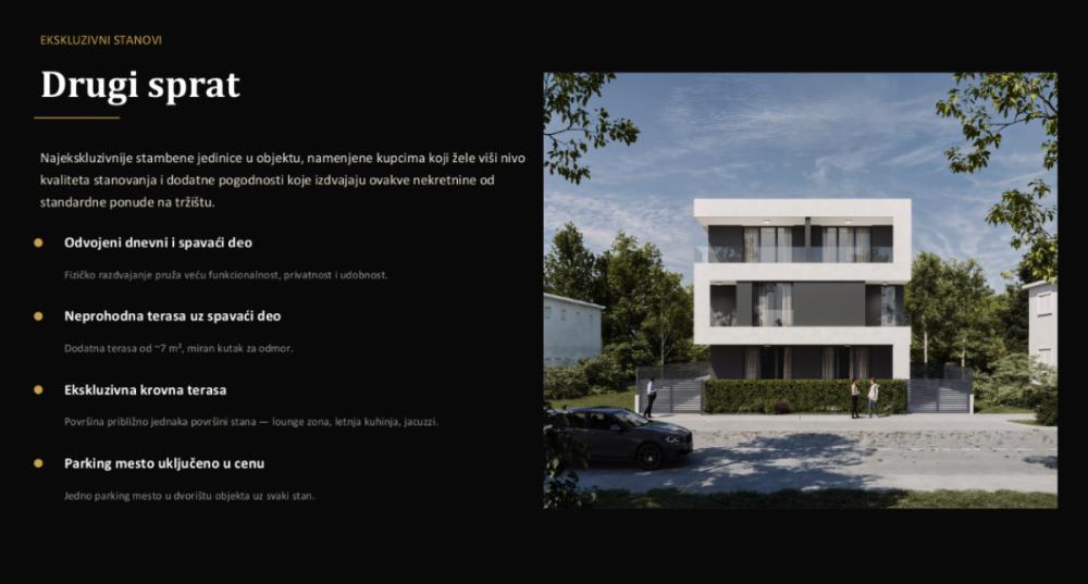 Slika 3 - Dvoiposoban stan 53m u izgradnji Adice