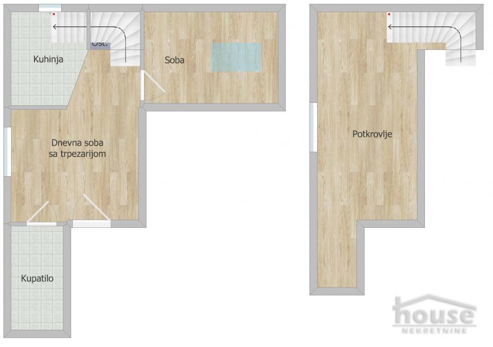 Slika 7 - Stan,NOVI SAD,CENTAR,kv: 33.00, € 119000, ID: 1066126