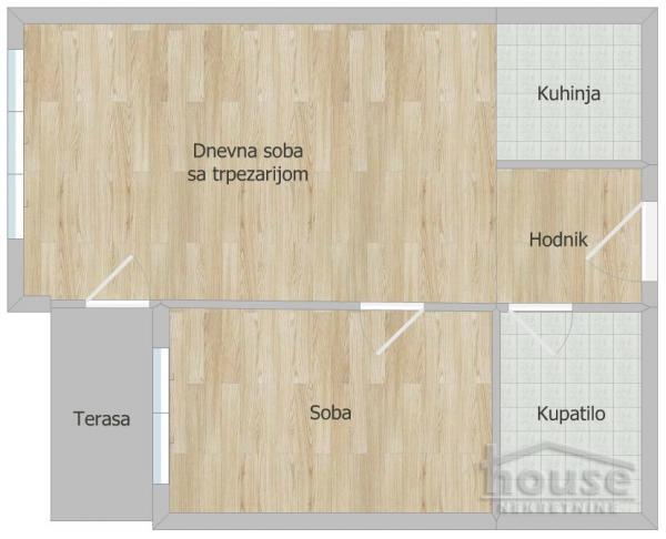 Glavna slika -Stan,NOVI SAD,PODBARA,kv: 46.00, € 141980, ID: 1065913