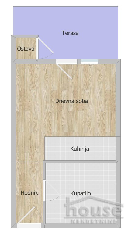 Slika 6 - Stan,NOVI SAD,CENTAR,kv: 26.00, € 103000, ID: 1066148