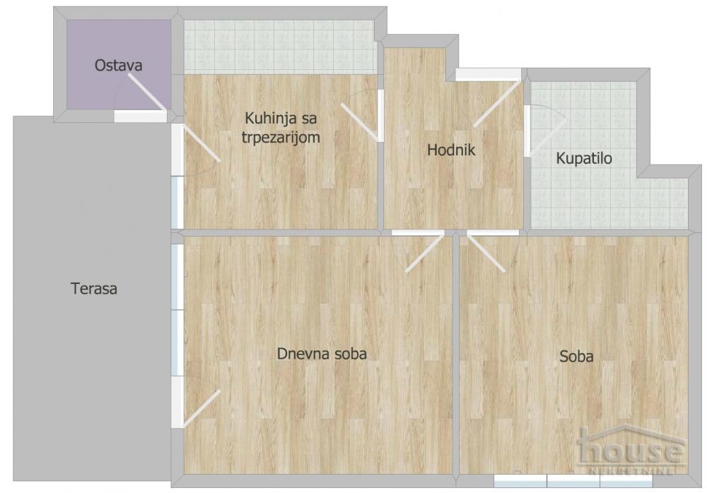Slika 10 - Stan,NOVI SAD,AVIJACIJA,kv: 63.00, € 148800, ID: 1065966