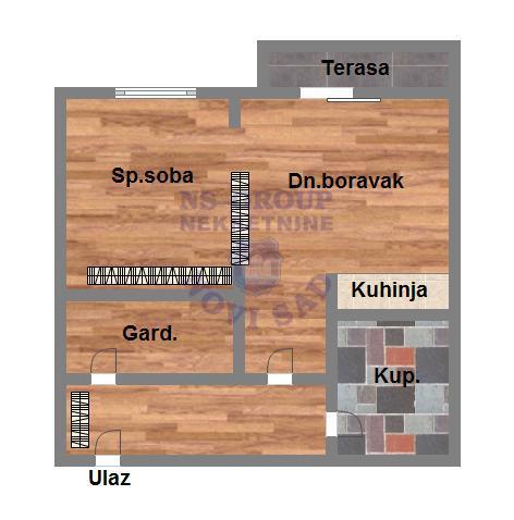 Slika 7 - 573501-Prodaje se kompletno namešten stan na atraktivnoj lokaciji na Grbavici. 
