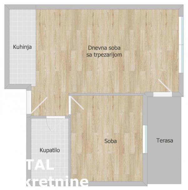 Slika 9 - Stan,NOVI SAD,ADICE,kv: 44.00, € 106480, ID: 1102751