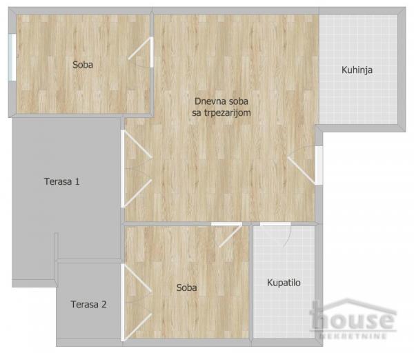 Slika 1 - Stan,NOVI SAD,ADICE,kv: 50.00, € 121000, ID: 1065907