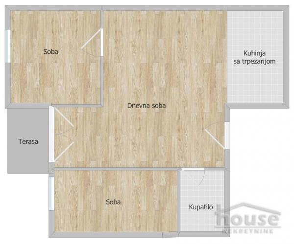 Slika 1 - Stan,NOVI SAD,ADICE,kv: 50.00, € 121000, ID: 1065906