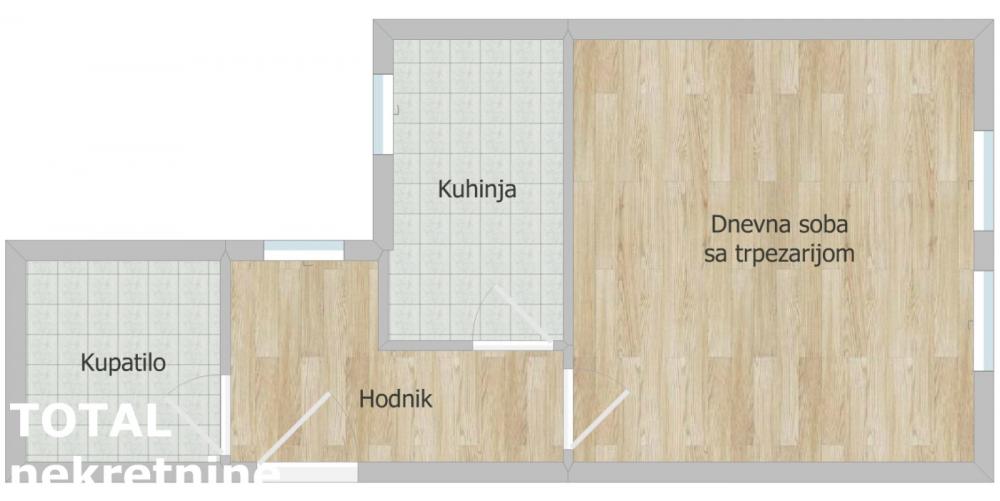 Slika 9 - Stan,NOVI SAD,NOVA DETELINARA,kv: 32.00, € 99000, ID: 1102990
