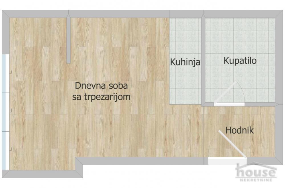 Slika 7 - Stan,NOVI SAD,PODBARA,kv: 22.00, € 105000, ID: 1066165