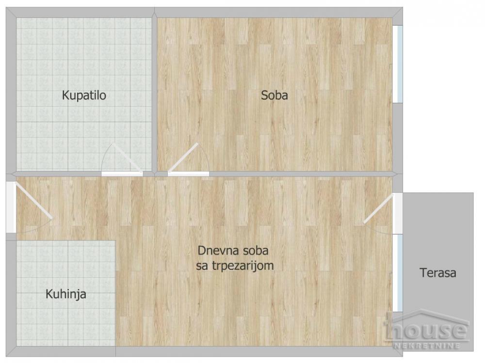 Slika 9 - Stan,NOVI SAD,TELEP,kv: 45.00, € 126000, ID: 1065891