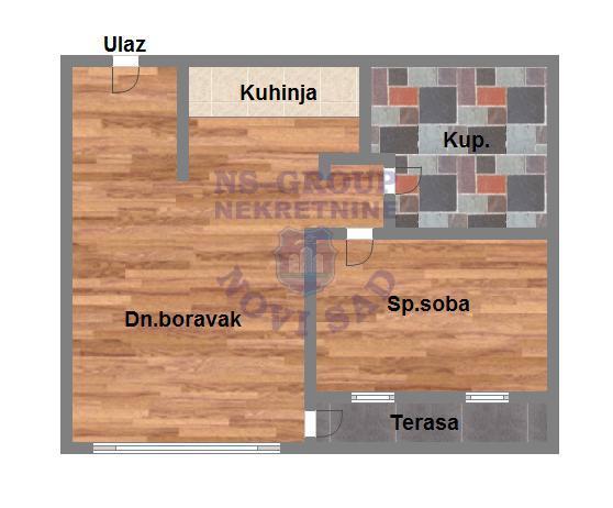 Slika 10 - Prodaja stana, 44m2, Telep Novi Sad