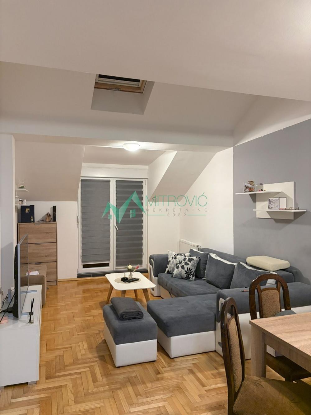 Glavna slika -ADICE – DVOSOBAN STAN 44 m² + TERASA | NAMEŠTEN | KREDIT ZA MLADE (šifra: 1004616) 
