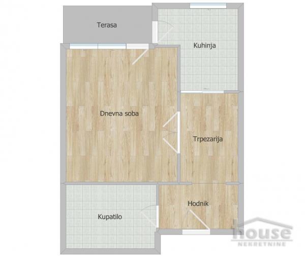Slika 9 - Stan,NOVI SAD,NOVO NASELJE,kv: 46.00, € 120000, ID: 1066211
