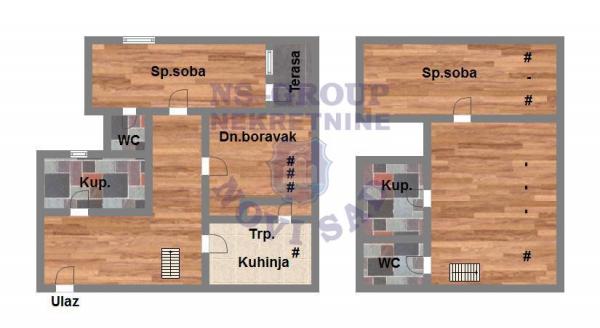 Slika 9 - Useljiv Namesten trosoban stan Bulevar Oslobodjenja 576862