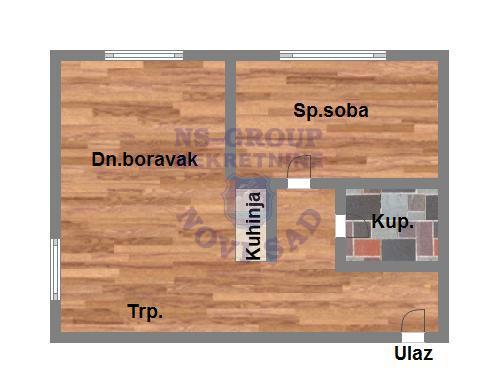 Slika 8 - NAmesten Useljiv Jednoiposoban stan u suterenu Adice 577026