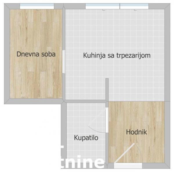 Slika 8 - Stan,NOVI SAD,DETELINARA,kv: 29.00, € 90000, ID: 1103076