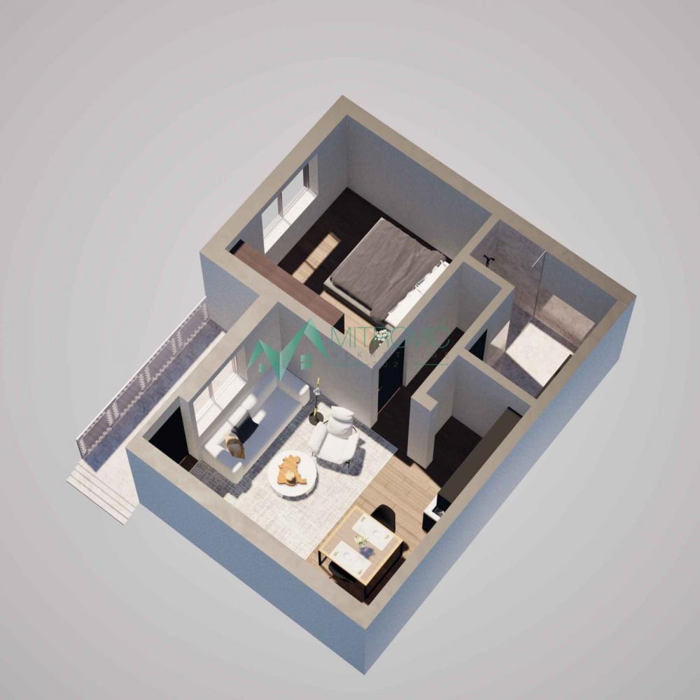 Slika 2 - Garažni stan od 32 m² – praktičan i funkcionalan 