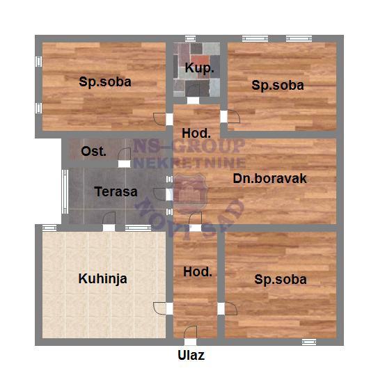 Slika 11 - Komforan četvorosoban stan - Nova Detelinara! 