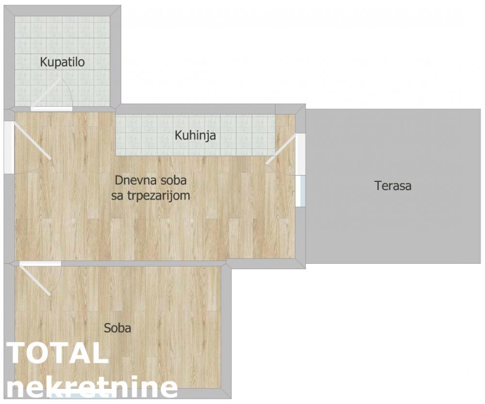Slika 8 - Stan,NOVI SAD,ADICE,kv: 25.00, € 65000, ID: 1103097
