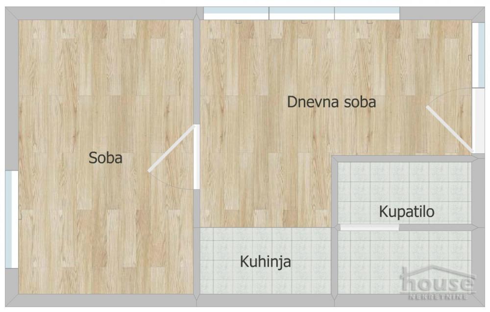 Slika 2 - Stan,NOVI SAD,KEJ,kv: 30.00, € 90000, ID: 1066290