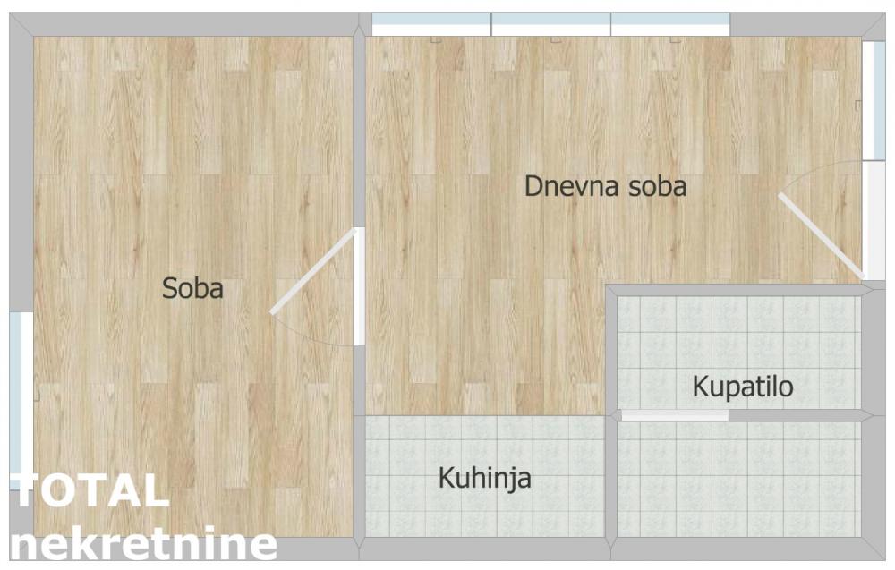 Slika 2 - Stan,NOVI SAD,KEJ,kv: 30.00, € 90000, ID: 1103136