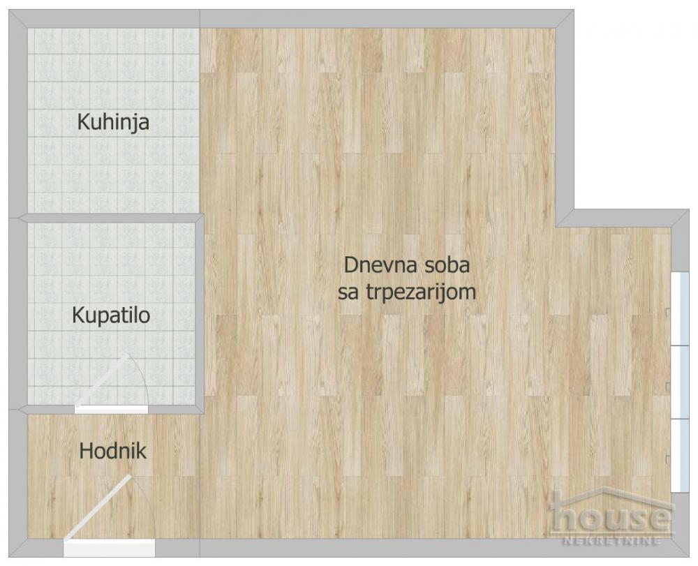 Slika 8 - Stan,NOVI SAD,PODBARA,kv: 34.00, € 96000, ID: 1066287